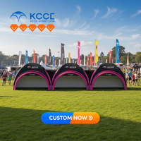 KCCE Estructura Inflable Reemplazable, Promoción de Marca Comercial, Diseño Modular, Domo Inflable, Carpa Inflable para Eventos