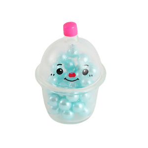 ของเล่นบีบคลายเครียดรูปแก้วชานมไข่มุกแบบเด้งคืนรูปช้า - Product Image 5