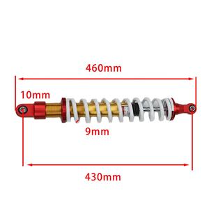 M10 430 מ "מ אופנוע אוניברסלי זעזוע אחורי מתלה 9mm קפיץ מתאים <span class=keywords><strong>atv</strong></span> yamaha aerox עבור mbk ניטרו - Product Image 2