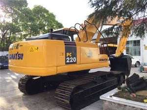 Excavadora Komatsu de alta calidad, excavadora Komatsu de alta calidad, hecha en Japón, excavadora Komatsu PC220 de segunda mano a la venta - Product Image 4