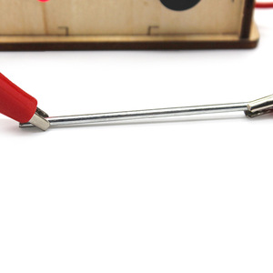 Kit d'expérimentation scientifique avec détecteur de conducteurs modèle 1, jouet éducatif en bois à commande manuelle pour enfants de 7 à 9 ans, apprentissage STEM - Product Image 2