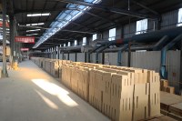 Briques réfractaires en alumine >42% Al2O3 Réfractarité moyenne (1580-1770C) pour four de fusion de verre Utilisation en extérieur-Yuancheng SK34/35