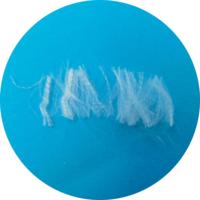Fibre de polyester microfibre vierge type duvet 0.5D*38mm pour rembourrage