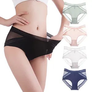 New Years Lingerie Push up Women lace Panties Seamless Cotton Panty Hollow  briefs Underwear Womens Lingerie plus Size Kink