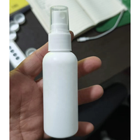 Flacon pulvérisateur de parfum en HDPE de 10 ml à 100 ml avec gravure, blanc / taille de col 18/20 mm