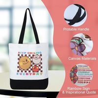 Bolso Tote de Lona Bordado Personalizado con Cierre de Cremallera, Accesorio de Moda para Mujer, Ideal para Bodas en la Playa, Modelo para Todas las Temporadas