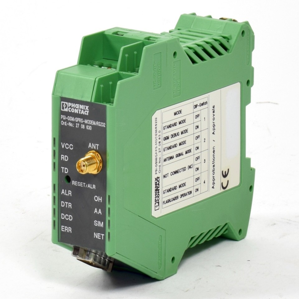 Plc Contact Psi-gsm/gprs Modem/rs232, Ord.no.:2708630 for Warranty Product
