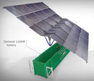 Solar Energy Innovation Project Mobile Solar Container Hydraulic System