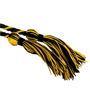 Dekorative zweifarbige Abschluss schnur Abschluss-Ehrens chnüre für die Universität - Product Image 2