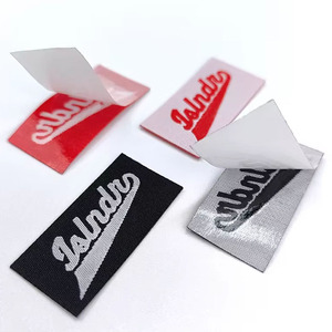 Hot Melt Dính Sticker Quần Áo Nhãn Biểu Tượng Tùy Chỉnh In Vải May Mặc Bông Damask Chủ Đề Thẻ Dệt Nhãn - Product Image 1