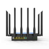 Módem Inalámbrico 5G, Router Celular Openwrt Gigabit, Ranura M.2, WiFi de 3000 Mbps con Ranura para Tarjeta SIM