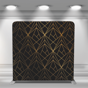 Hot Bán 8x8ft Sự Kiện Sinh Nhật Đảng Gỗ Và Ánh Sáng Chủ Đề Căng Thẳng Polyester Vải Backdrop Trang Trí Đám Cưới Backdrop - Product Image 3