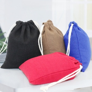 Bolsas de Algodón de Colores al por Mayor con Cierre de Cordón para Harina de Arroz, con Bolsillo, Logotipo Personalizable, Reciclables y Resistentes al Polvo - Product Image 4