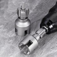 Outil de filetage de tuyaux de nouveau type Dupow, accessoires pour perceuse électrique, adaptateur de filetage de tuyaux en CR-V à haute dureté