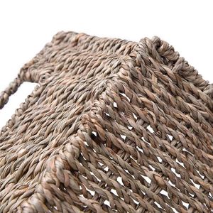 Cesta de Vino Willow, Cestas Grandes Coloridas Tejidas a Mano, Cesta de Pan de Bambú de Doble Capa, Almacenamiento para Despensa, Decoración para el Hogar - Product Image 4