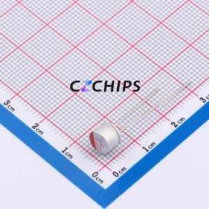 Condensador Sólido CT0J337M0605, Componente de Orificio Pasante (THT), D6.3xL5.5mm 330uF 20% 6.3V 2.421A100kHz - Product Image 1