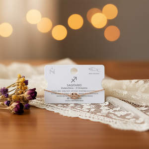 Bracciale Sagittario in Acciaio Inossidabile con Diamanti 12mm Gioielli Segno Zodiacale - Product Image 3