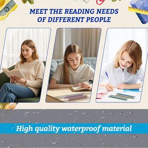 Tiras de Lectura Guiada, Tiras de Resaltado de Colores para Dislexia, Herramientas Esenciales de Lectura con Marcadores de Libros - Product Image 4