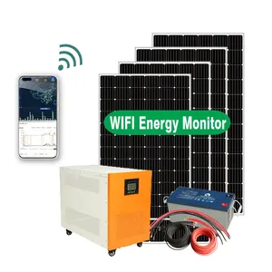 Kit de panneaux solaires, 2kw, 3kw, 5kw, 10kw, hors réseau, utilisé à dubaï