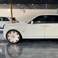 Nouvelles jantes en alliage d'aluminium forgé sur mesure 20 pouces 5x114.3 finition rouge garantie 5 ans pour XT5 pour Rolls-Royce