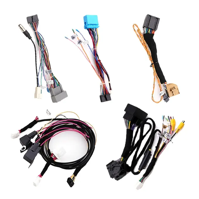 electric scooter new energy female t-plug motorcycle car auto engine custom automotive complete wire harness