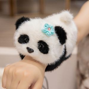 สร้อยข้อมือหมีแพนด้ากอดรูปสัตว์สำหรับปาร์ตี้คริสต์มาสวันเกิดวันเกิดตุ๊กตาสัตว์ฮักเกอร์สแน็ปของเล่นตุ๊กตา - Product Image 4