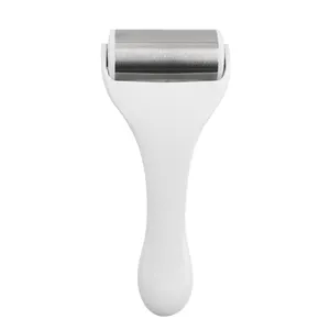 Head Ice Roller Derma Roller Handheld Facial Massager Stainless Steel For Home Use Color Box Customized ABS Custom Size 100pcs