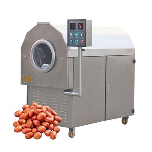 Máquina Tostadora de Nueces y Semillas de Bajo <span class=keywords><strong>Precio</strong></span>, 30-60 kg/h, Tostador de Tambor Electromagnético para Almendras y Castañas - Product Image 4