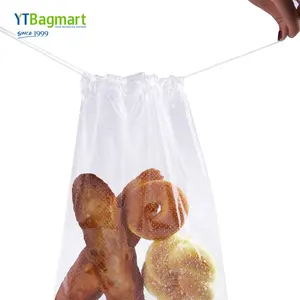 High Quality Print High Clarity Micro-perforated PP Bakery Bread Bag to Keep Bread Fresh