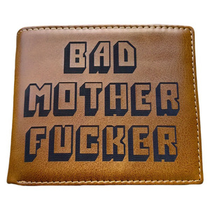 Cartera <span class=keywords><strong>de</strong></span> <span class=keywords><strong>Hombre</strong></span> Delgada Vintage <span class=keywords><strong>de</strong></span> Alta Calidad para Comercio Exterior, Grabada con Láser en PU, la Más Vendida, Tarjetero Personalizado - Product Image 3