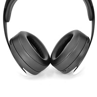 Defean – coussinets d'oreille noirs pour Sony PS5, coussinets de remplacement pour écouteurs sans fil, PULSE 3D