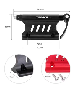 <span class=keywords><strong>Support</strong></span> de <span class=keywords><strong>fourche</strong></span> de <span class=keywords><strong>vélo</strong></span> TL-P4.1 TOOPRE pour porte-bagages de voiture, broche à dégagement rapide, <span class=keywords><strong>support</strong></span> de <span class=keywords><strong>fourche</strong></span> de <span class=keywords><strong>vélo</strong></span> - Product Image 6