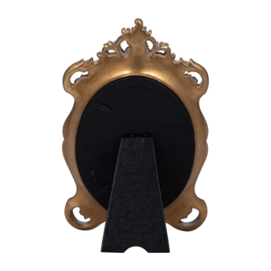 Cornice Ovale Decorativa 4x6 Pollici in Poliresina per Tavolo e Mensola - Product Image 5