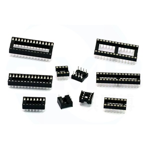 Tích hợp khối trực tiếp cắm Dip vi điều khiển chip Chiều rộng cơ sở <span class=keywords><strong>8</strong></span> 14 16 20 24 vuông <span class=keywords><strong>Pin</strong></span> <span class=keywords><strong>IC</strong></span> ổ cắm kích cỡ khác nhau ổ cắm ICS - Product Image 4