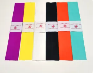 أوراق حفلات ورقية للديكور بألوان 50×200 سم للبيع بالجملة لاحتفالات الزينة