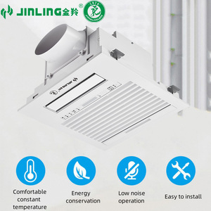 Ventilatore da Bagno 3 in 1 di Alta Qualità con Riscaldamento Rapido, Silenzioso, con Luce e Riscaldatore <span class=keywords><strong>Elettrico</strong></span> - Product Image 3