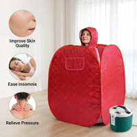 Sauna vapeur électrique portable multicolore pour la maison, le bureau et les voyages, idéal pour le spa