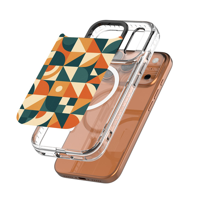 Custom UV Printable Custom Graphic Designs Phone case Detachable PC Plate Magnetic Phone case Detachable Layer for iPhone 17 Pro