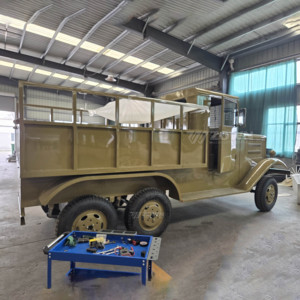 Voiture électrique vintage au design européen classique, durable, pour le transport touristique dans les zones panoramiques - Product Image 6