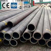 Tubería de Acero al Carbono Sin Costura ASTM A106 Gr.B, Laminada en Caliente, para Transporte de Fluidos de Petróleo y Gas, Extremo Liso Negro, Certificación CE