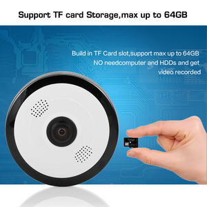 Anspo không dây toàn cảnh IP <span class=keywords><strong>Camera</strong></span> 360 độ Fisheye 2MP 1080P WIFI <span class=keywords><strong>Camera</strong></span> CCTV VR IP <span class=keywords><strong>Camera</strong></span> An Ninh - Product Image 2