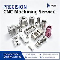 Pièces usinées CNC sur mesure HUALONG à 3 axes, haute tolérance, aluminium, acier, cuivre, composants mécaniques industriels