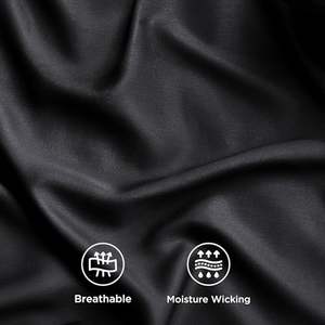 Juego <span class=keywords><strong>de</strong></span> Sábanas <span class=keywords><strong>de</strong></span> Bambú Lavables a Máquina, Aptas para Colchones con Bolsillos Profundos <span class=keywords><strong>de</strong></span> hasta <span class=keywords><strong>16</strong></span> Pulgadas, Liberan Calor y Mantienen la Frescura - Product Image 3