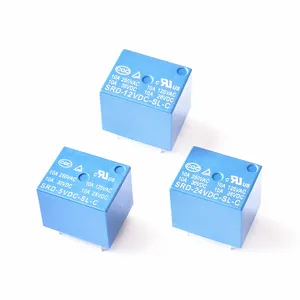 Relays SRD-05VDC-SL-C SRD-09VDC-SL-C SRD-12VDC-SL-C SRD-24VDC-SL-C 5 Pins 10A Relay Module