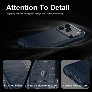 Funda de Teléfono de <span class=keywords><strong>Fibra</strong></span> de Carbono y TPU para Huawei Honor <span class=keywords><strong>600</strong></span> Pro/Honor <span class=keywords><strong>600</strong></span>/<span class=keywords><strong>600</strong></span> Lite, Resistente a Impactos, Accesorios para Teléfono Móvil - Product Image 6