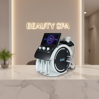Nueva Máquina Facial de Hidrodermoabrasión con H2O2 6 en 1, Oxígeno Visual, Rejuvenecimiento del Cuero Cabelludo, Limpieza Facial, Eliminación de Puntos Negros