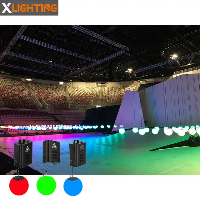 Xlighting Kinetic Ball 3D DMX ไฟ LED 100W RGB เลเซอร์สําหรับงานแต่งงานคลับโรงแรมดิสโก้ DJs