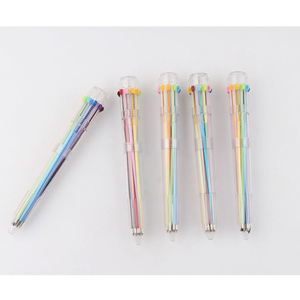 Wholesale Multi-Color 10-IN-1 Retractable Transparent Ballpoint <b>Pen</b> With Custom for Home Office School Supplies - Product Image 6