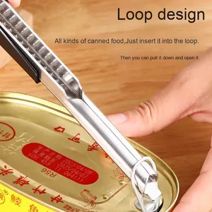 Thép không gỉ nắp chai mở đa chức năng nhà bếp công cụ ma thuật để mở lon & Chai - Product Image 3