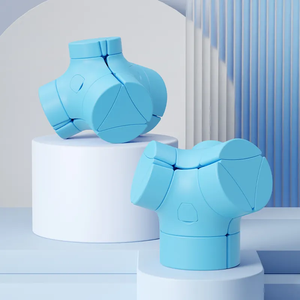 Sengso série miroir <span class=keywords><strong>Cube</strong></span> magique cylindre de miroir <span class=keywords><strong>Q</strong></span>-ornithorynque vitesse sans autocollant Puzzle <span class=keywords><strong>Cube</strong></span> éducatif jouets - Product Image 3